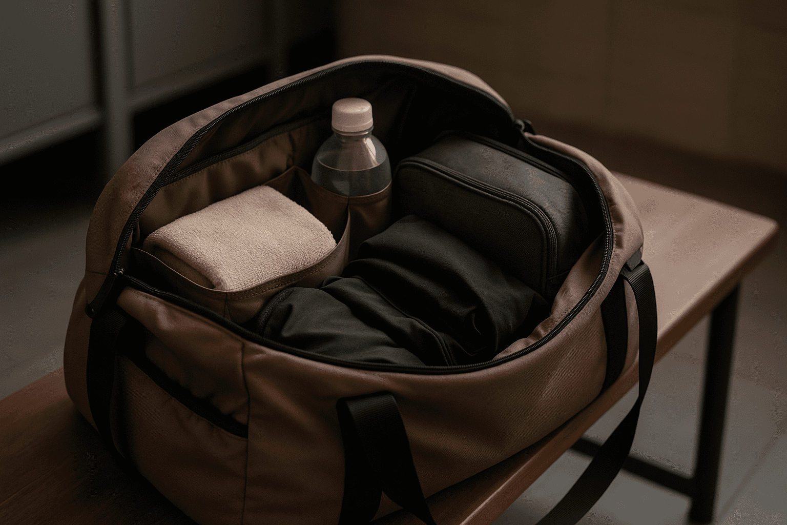 bolsa de academia feminina compartimentos 1 - Bolsa de academia feminina: como escolher a ideal (com organiza&ccedil;&atilde;o, estilo e durabilidade)